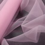 Organza Creponne - Rosa - Mezzo Metro