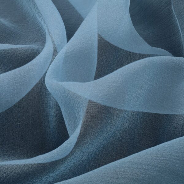 Organza Creponne - Celeste - Mezzo Metro