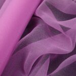 Organza Creponne - Glicine - Mezzo Metro