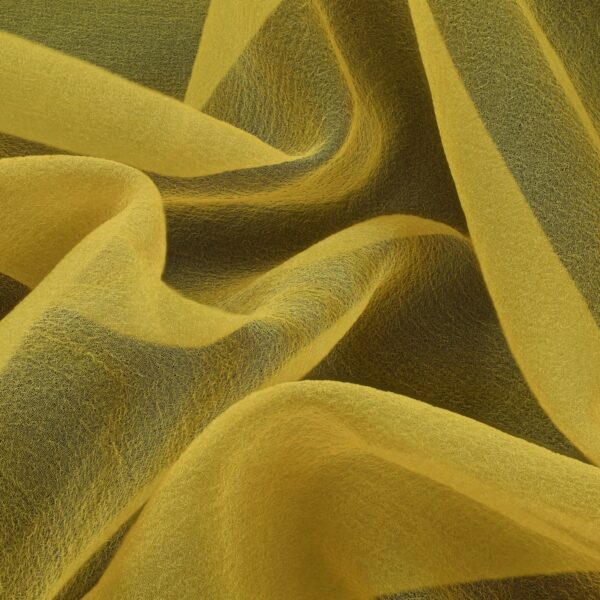 Organza Creponne - Giallo - Mezzo Metro