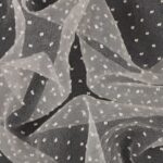 Organza Plumetis - Panna - Mezzo Metro