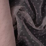 Organza Plumetis - Rosa - Mezzo Metro