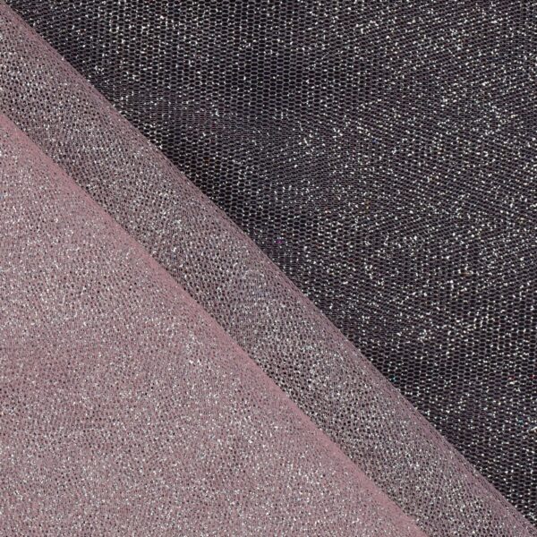 Splendido tulle Glitter venduto al metro. Il tulle glitter al metro è un tessuto molto fine