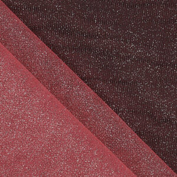 Splendido tulle Glitter venduto al metro. Il tulle glitter al metro è un tessuto molto fine