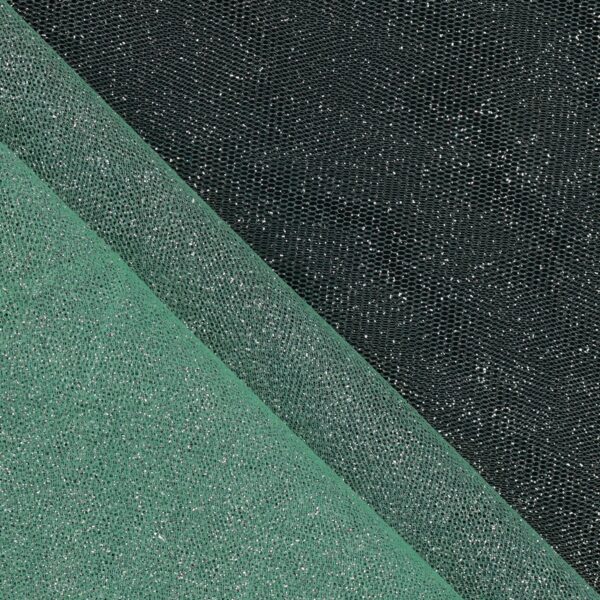 Splendido tulle Glitter venduto al metro. Il tulle glitter al metro è un tessuto molto fine