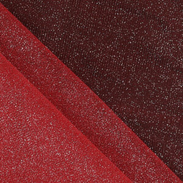 Splendido tulle Glitter venduto al metro. Il tulle glitter al metro è un tessuto molto fine