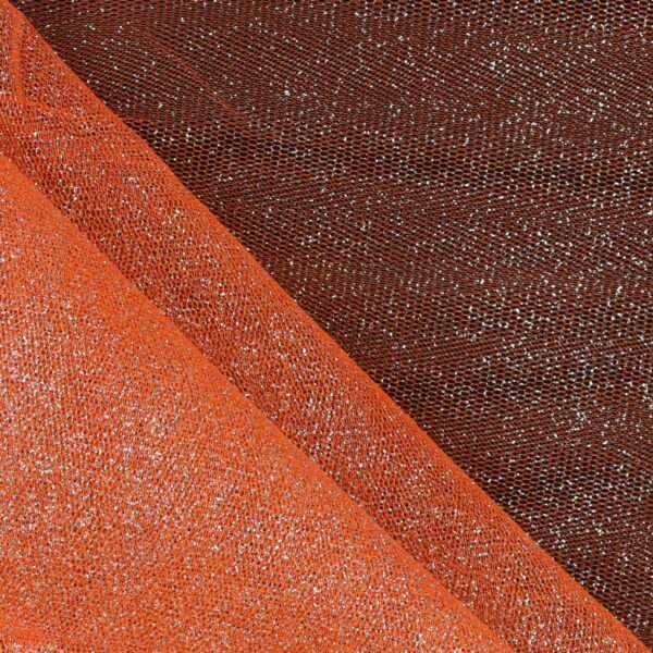 Splendido tulle Glitter venduto al metro. Il tulle glitter al metro è un tessuto molto fine