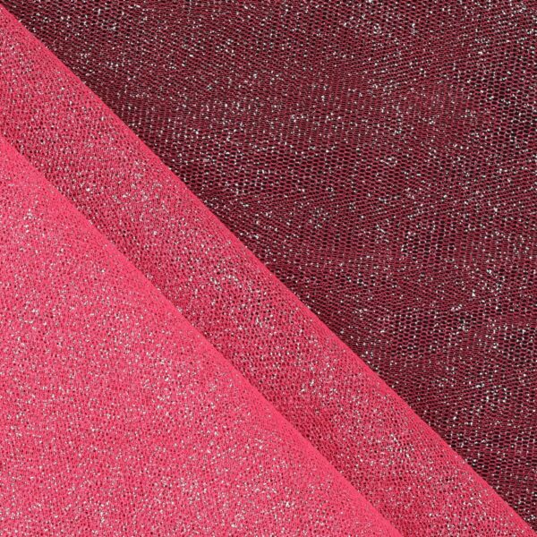 Splendido tulle Glitter venduto al metro. Il tulle glitter al metro è un tessuto molto fine
