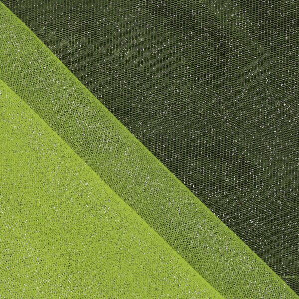 Splendido tulle Glitter venduto al metro. Il tulle glitter al metro è un tessuto molto fine