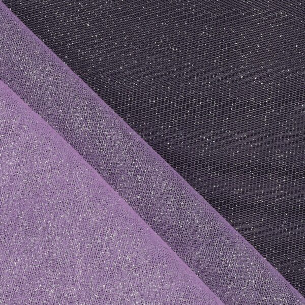 Splendido tulle Glitter venduto al metro. Il tulle glitter al metro è un tessuto molto fine