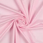Tessuto Lycra Lucida Elasticizzata - Rosa Baby - Mezzo Metro