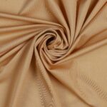 Tessuto Lycra Lucida Elasticizzata - Sabbia - Mezzo Metro