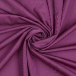 Tessuto Lycra Lucida Elasticizzata - Prugna - Mezzo Metro