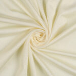 Tessuto Lycra Lucida Elasticizzata - Panna - Mezzo Metro