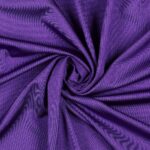 Tessuto Lycra Lucida Elasticizzata - Viola - Mezzo Metro