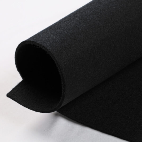 Feltro 2mm di colore Nero