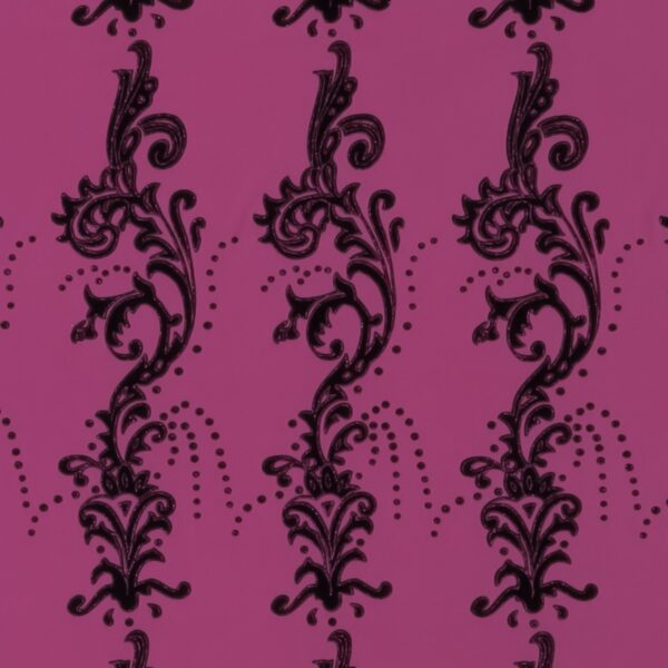 Lycra Fantasia Floccato Mata - Fucsia - Glitter Fucsia