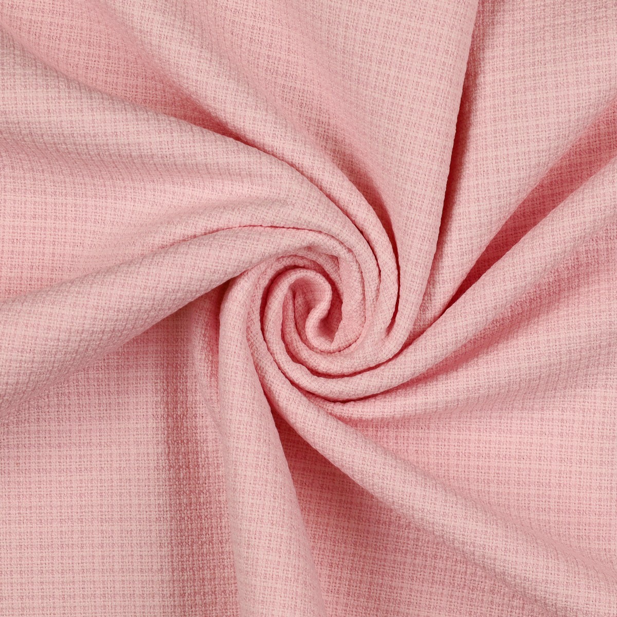Tessuto Cotone Armaturato Kolibri - al Metro - Unito Rosa 