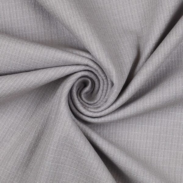 Tessuto Cotone Armaturato Kolibri Unito Grigio