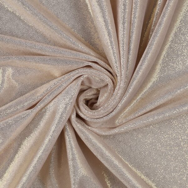 Velluto Polvere di Stelle Bianco glitter Oro
