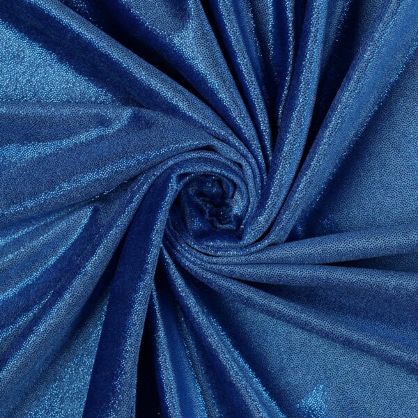 Velluto Polvere di Stelle Blu Royal glitter Blu