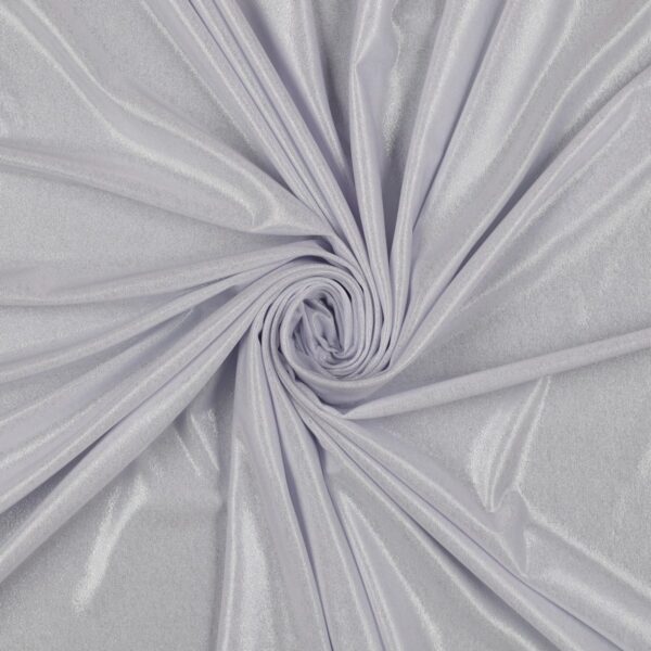 Lycra Fantasia Effetto Acqua Bianco effetto Argento