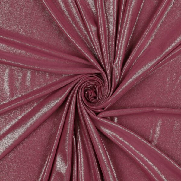 Lycra Fantasia Effetto Acqua Fucsia effetto Argento