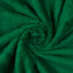 Tessuto Pelliccia Castorino - al Metro - Verde Bandiera