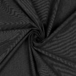 Tessuto Jersey Punto Roma Barbara - Grigio Antracite - Mezzo Metro