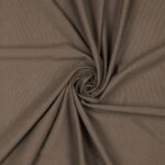 Tessuto Jersey Punto Roma Barbara - Tortora Baltico - Mezzo Metro