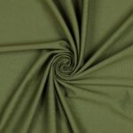 Tessuto Jersey Punto Roma Barbara - Verde Giada - Mezzo Metro