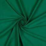 Tessuto Jersey Punto Roma Barbara - Verde Smeraldo - Mezzo Metro