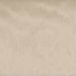 Tessuto Pelliccia Sintetica - al Metro - Colore Panna - Pelo Liscio
