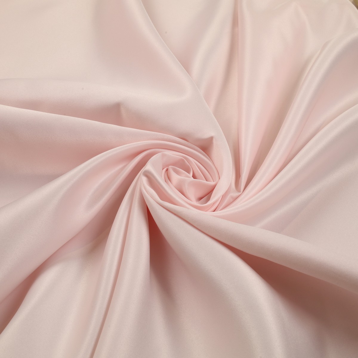 FloristryWarehouse - Nastro In Raso Rosa Pallido, 40 Mm X 25 Metri, Orlato Leggermente Metallizzato, Per Confezioni E Decorazioni