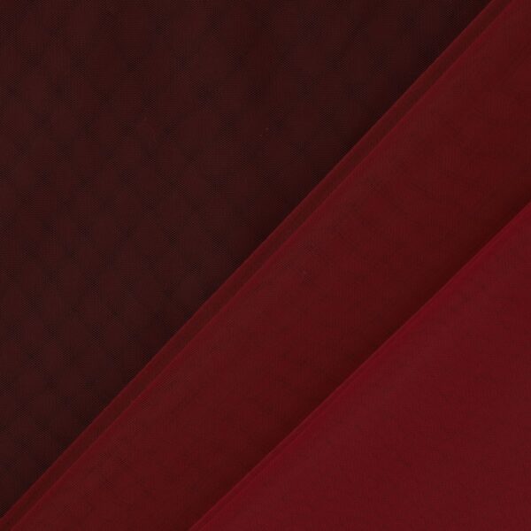 Tulle Sposa Mano Seta (Monobava) - Cardinale - Mezzo Metro