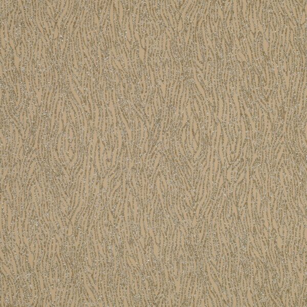 Tessuto mesh bielastico zebra glitter tono su tono Nudo - foto estesa