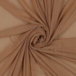 Tessuto Mesh (Tulle) Bielastico - Bronzo - Mezzo Metro