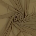 Tessuto Mesh (Tulle) Bielastico - Cocco - Mezzo Metro