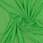 Tessuto Mesh (Tulle) Bielastico - Verde Chiaro - Mezzo Metro