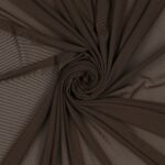 Tessuto Mesh (Tulle) Bielastico - Moro - Mezzo Metro