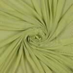 Tessuto Mesh (Tulle) Bielastico - Verdino - Mezzo Metro