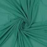 Tessuto Mesh (Tulle) Bielastico - Tiffany Scuro - Mezzo Metro