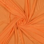 Tessuto Mesh (Tulle) Bielastico - Tigre - Mezzo Metro