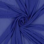 Tessuto Mesh (Tulle) Bielastico - Royal - Mezzo Metro