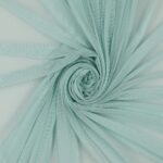 Tessuto Mesh (Tulle) Bielastico - Cielo - Mezzo Metro