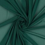Tessuto Mesh (Tulle) Bielastico - Verde Inglese - Mezzo Metro