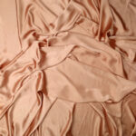 Tessuto Cupro Satin Manoseta Debacato - al Metro - PESCA LUXE