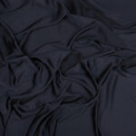Tessuto Cupro Satin Manoseta Debacato - al Metro - MIDNIGHT BLUE