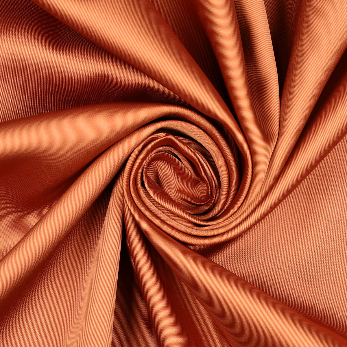 Tessuto Mikado Tinta Unita – al Metro – Ruggine