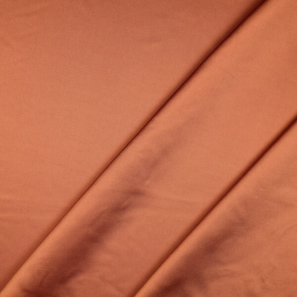 Tessuto Mikado Tinta Unita – Mezzo Metro – Ruggine